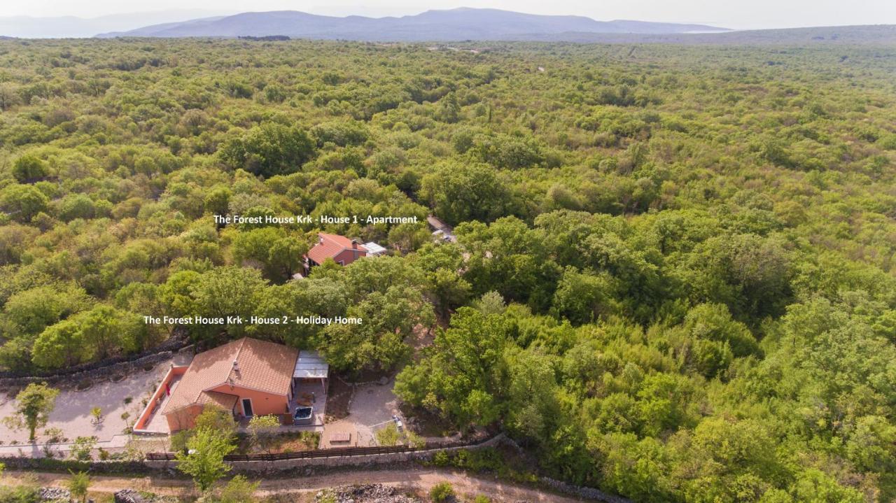 The Forest House Krk 2 Kras Екстер'єр фото
