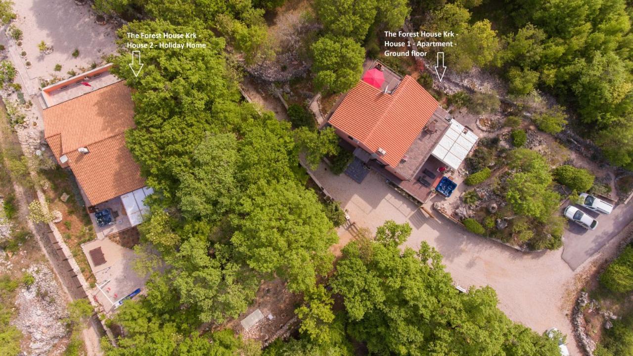 The Forest House Krk 2 Kras Екстер'єр фото