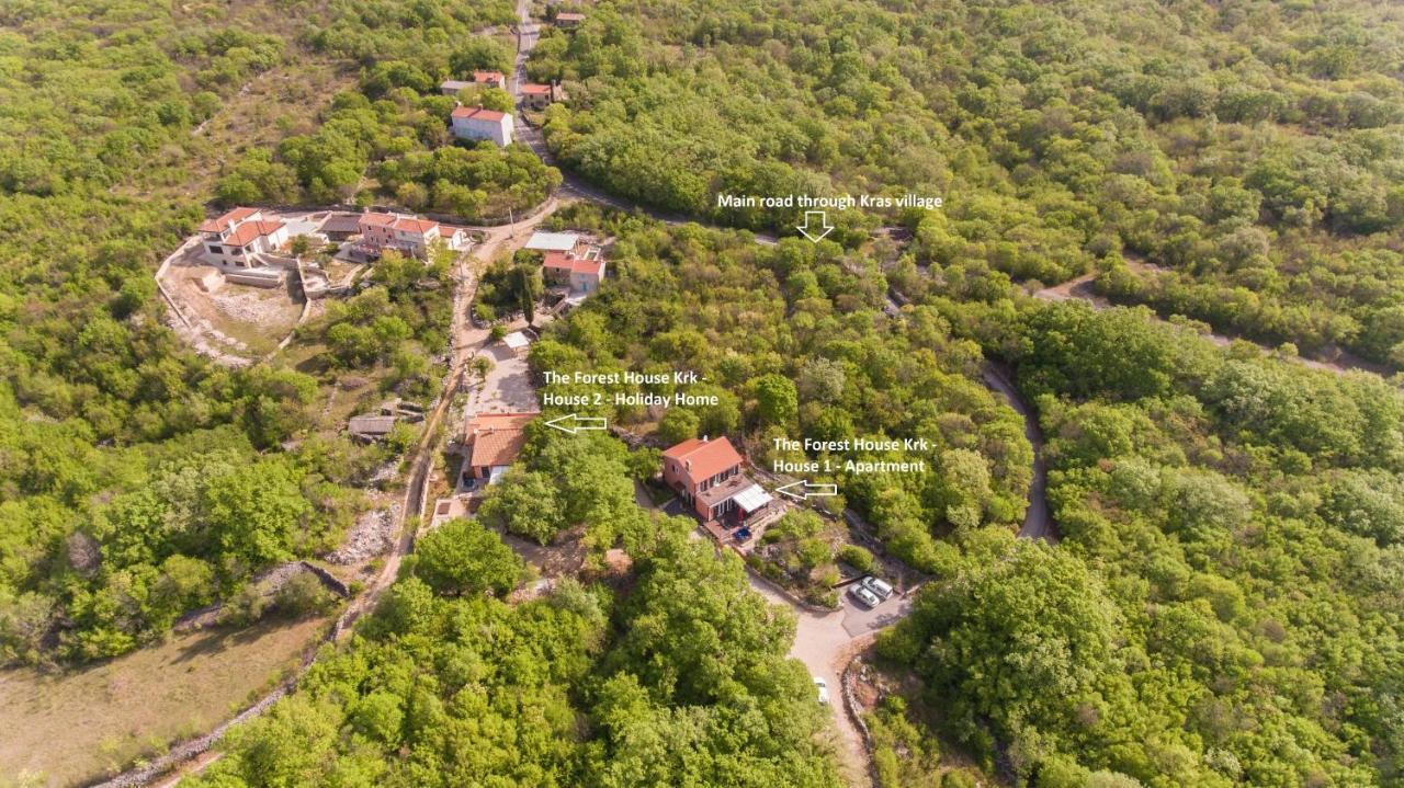 The Forest House Krk 2 Kras Екстер'єр фото